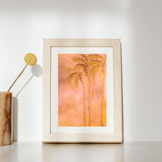 Palm Trees Watercolor